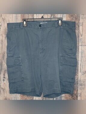 Dockers Men's Cargo Shorts in Dark Gray